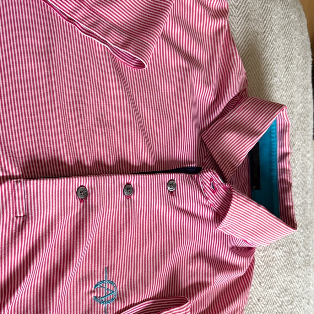 Men's Pink Striped Shirt